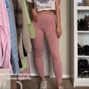 NEUTRAL PINK FABLETICS LEGGINGS